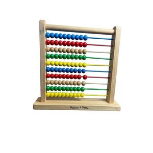 Melissa and‎ Doug Abacus Classic Wooden Educational Counting Toy with 100 Beads